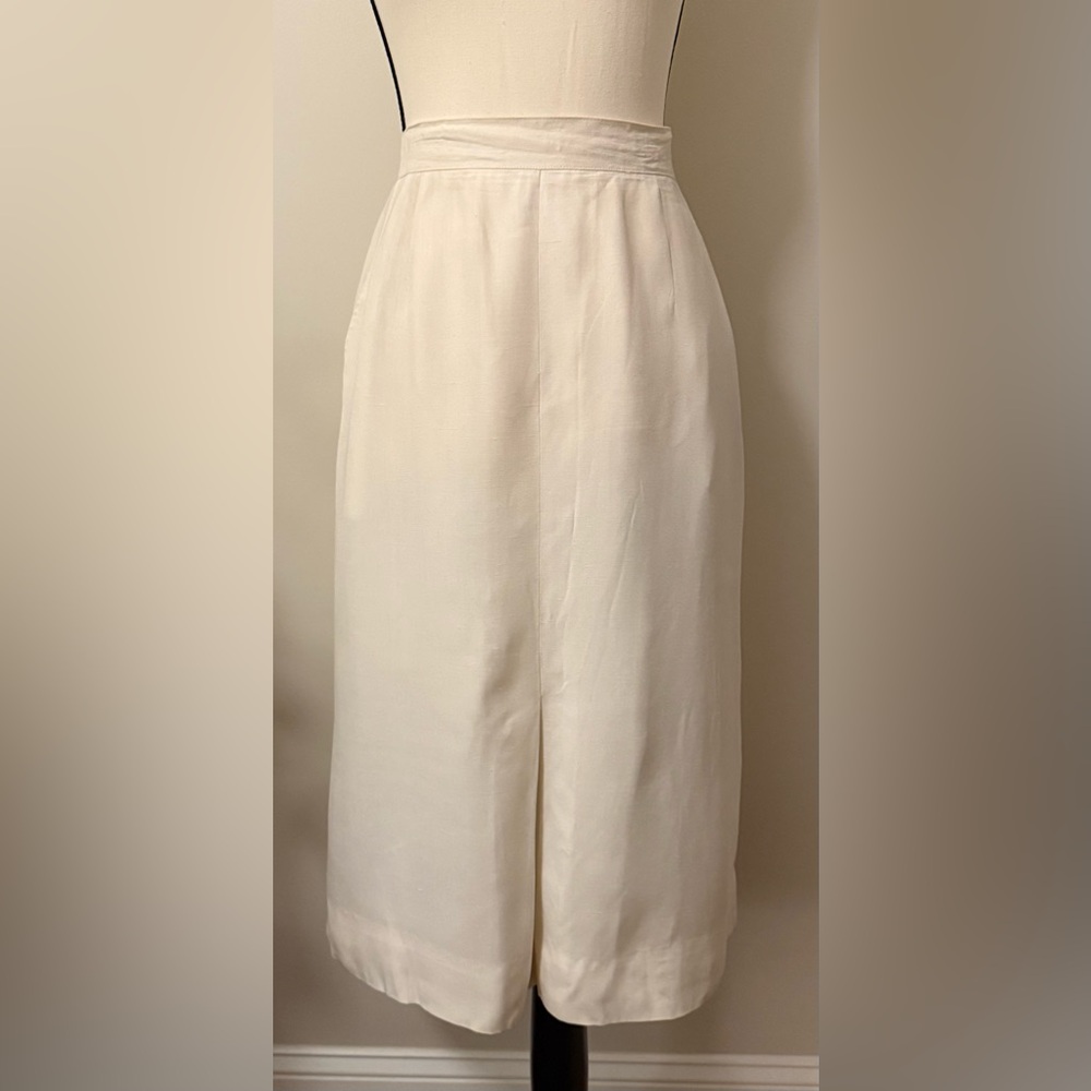 Villager Cream Midi Skirt